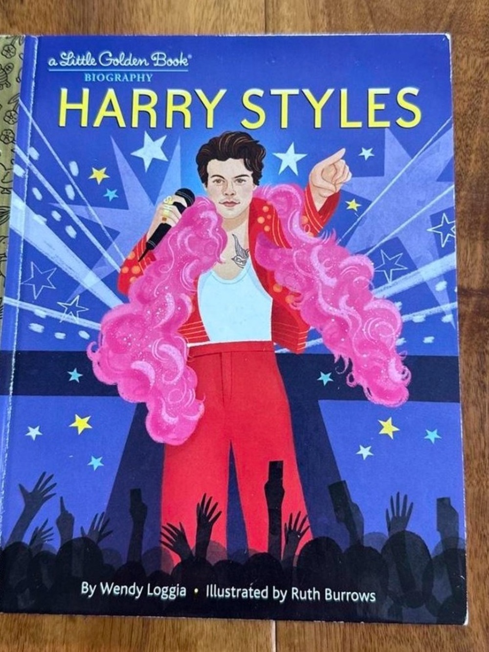 Harry styles little golden book